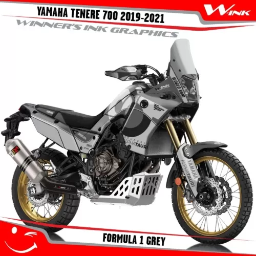 Yamaha-Tenere-700-2019-2020-2021-2022-graphics-kit-and-decals-with-desing-Formula-1-Grey