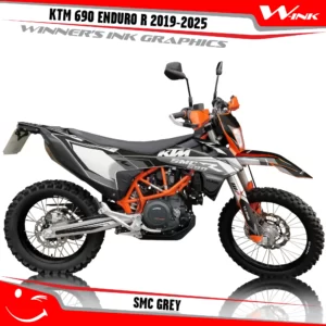 KTM-690-ENDURO-R-2019-2020-2021-2022-2023-2024-2025-graphics-kit-and-decals-SMC-Black-Grey