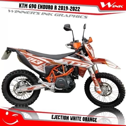 KTM-690-ENDURO-R-2019-2020-2021-2022-graphics-kit-and-decals-Ejection-White-Orange