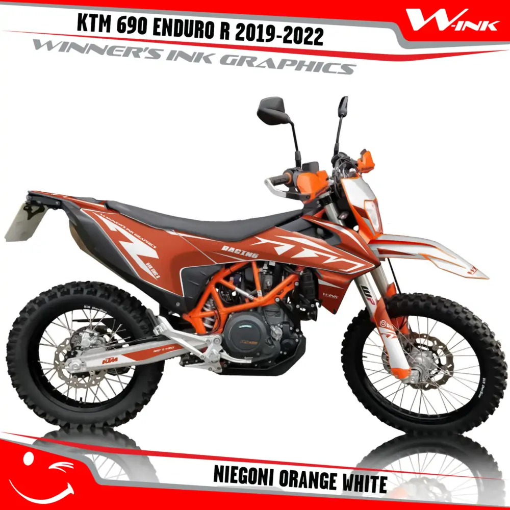 KTM-690-ENDURO-R-2019-2020-2021-2022-graphics-kit-and-decals-Niegoni-Orange-White