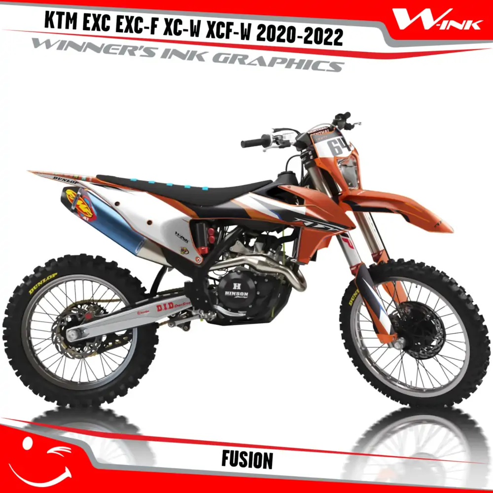 KTM-EXC-EXC-F-XC-W-XCF-W-2020-2021-2022-graphics-kit-and-decals-with-design-Fusion