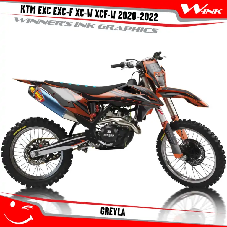 KTM-EXC-EXC-F-XC-W-XCF-W-2020-2021-2022-graphics-kit-and-decals-with-design-Greyla