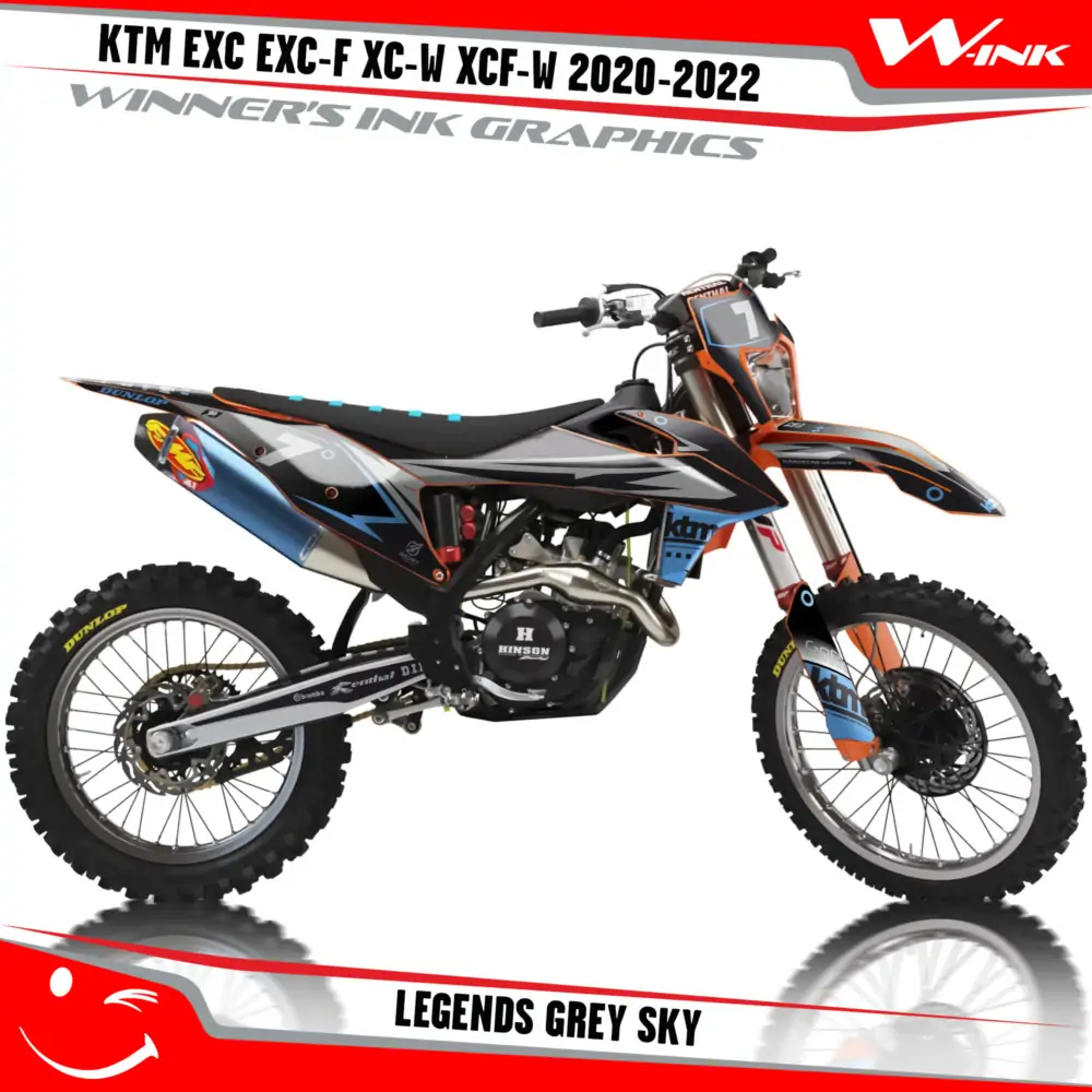 KTM-EXC-EXC-F-XC-W-XCF-W-2020-2021-2022-graphics-kit-and-decals-with-design-Legends-Grey-Sky