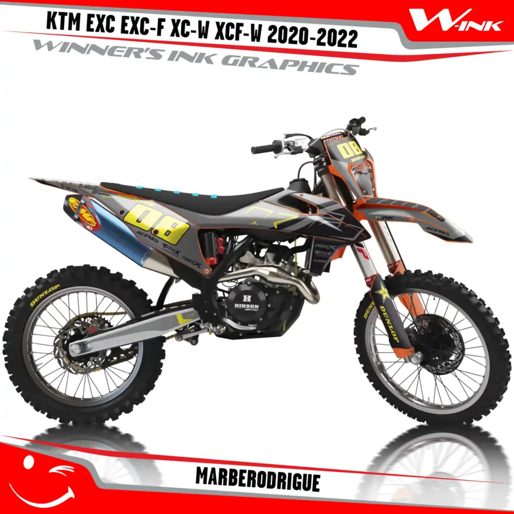 KTM-EXC-EXC-F-XC-W-XCF-W-2020-2021-2022-graphics-kit-and-decals-with-design-Marberodrigue