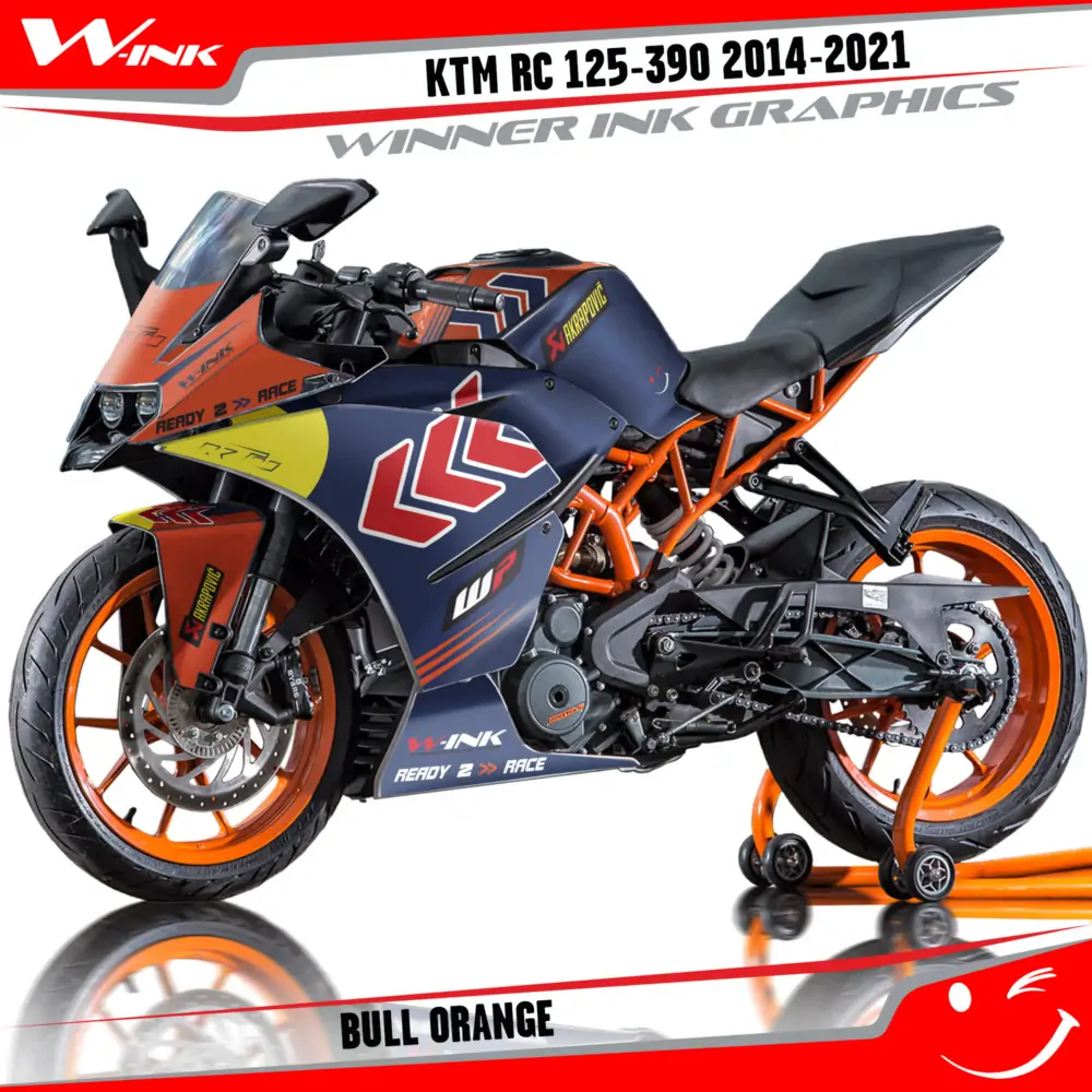 KTM-RC-125,200,250,390-2014-2015-2016-2017-2018-2019-2020-2021-graphics-kit-and-decals-Bull-Orange