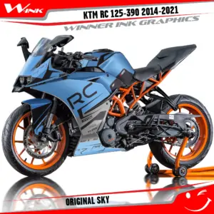 KTM-RC-125,200,250,390-2014-2015-2016-2017-2018-2019-2020-2021-graphics-kit-and-decals-Original-Sky