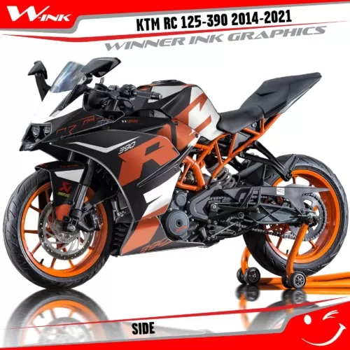 KTM-RC-125,200,250,390-2014-2015-2016-2017-2018-2019-2020-2021-graphics-kit-and-decals-Side