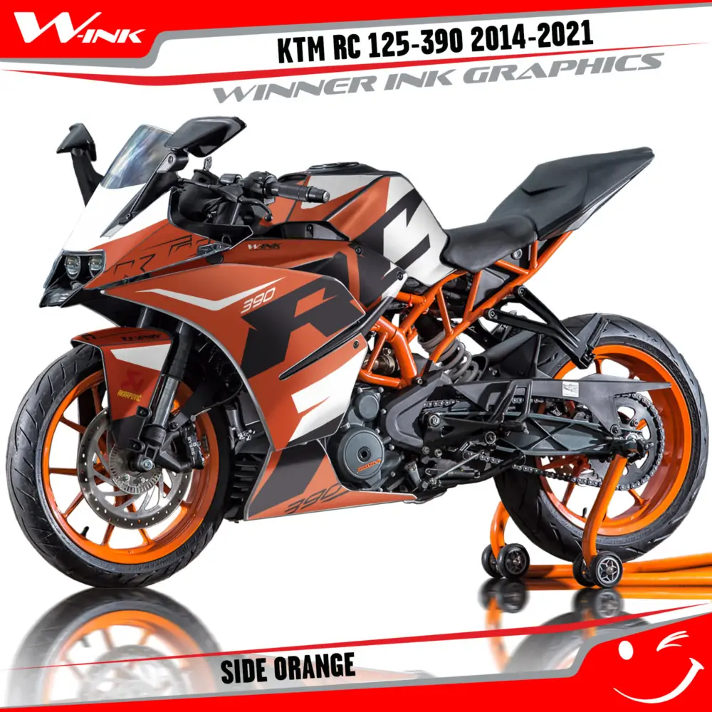 KTM-RC-125,200,250,390-2014-2015-2016-2017-2018-2019-2020-2021-graphics-kit-and-decals-Side-Orange