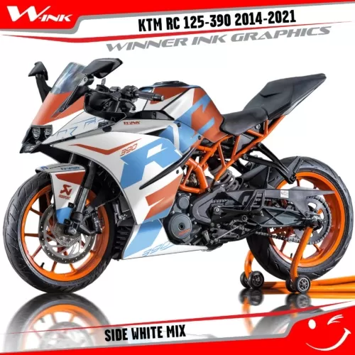 KTM-RC-125,200,250,390-2014-2015-2016-2017-2018-2019-2020-2021-graphics-kit-and-decals-Side-White-Mix