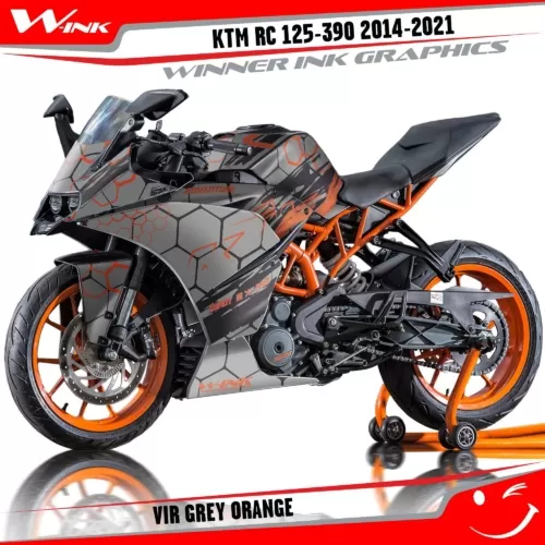 KTM-RC-125,200,250,390-2014-2015-2016-2017-2018-2019-2020-2021-graphics-kit-and-decals-Vir-Grey-Orange