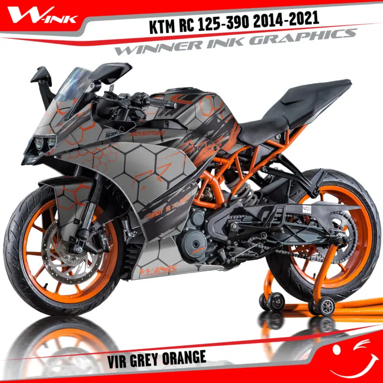 KTM-RC-125,200,250,390-2014-2015-2016-2017-2018-2019-2020-2021-graphics-kit-and-decals-Vir-Grey-Orange