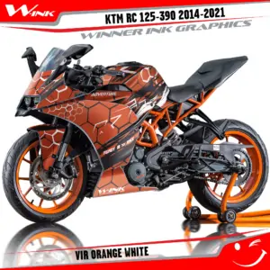 KTM-RC-125,200,250,390-2014-2015-2016-2017-2018-2019-2020-2021-graphics-kit-and-decals-Vir-Orange-White