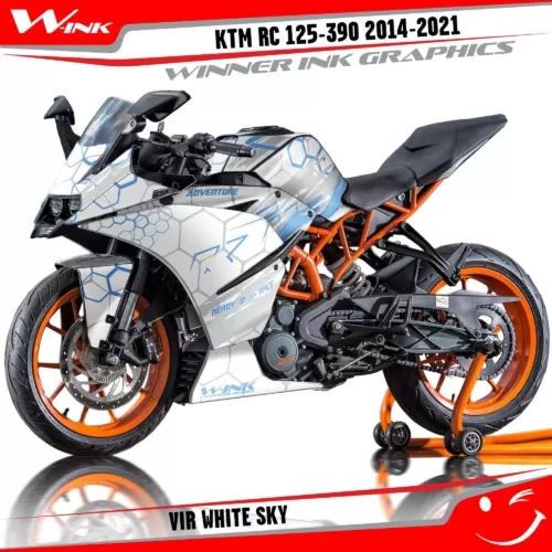 KTM-RC-125,200,250,390-2014-2015-2016-2017-2018-2019-2020-2021-graphics-kit-and-decals-Vir-White-Sky