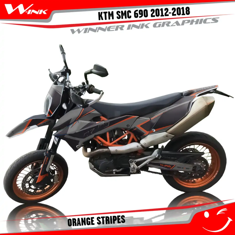 KTM-SMC-690-2012-2013-2014-2015-2016-2017-2018-graphics-kit-and-decals-Orange-Stripes