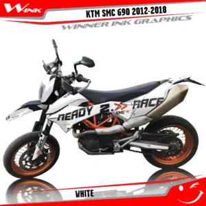 KTM-SMC-690-2012-2013-2014-2015-2016-2017-2018-graphics-kit-and-decals-White