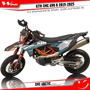 KTM-SMC-690-2019-2020-2021-2022-2023-2024-2025-graphics-kit-and-decals-SMC-Black-Arctic