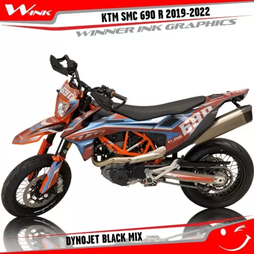 KTM-SMC-690-2019-2020-2021-2022-graphics-kit-and-decals-DynoJet-Black-Mix
