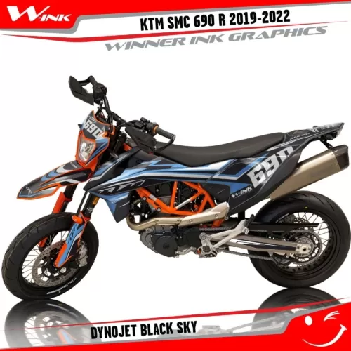 KTM-SMC-690-2019-2020-2021-2022-graphics-kit-and-decals-DynoJet-Black-Sky
