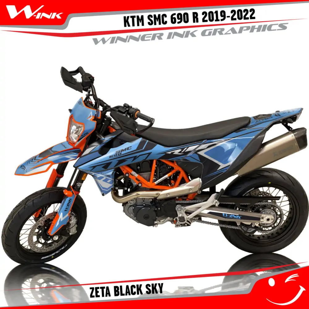 KTM-SMC-690-2019-2020-2021-2022-graphics-kit-and-decals-Zeta-Black-Sky