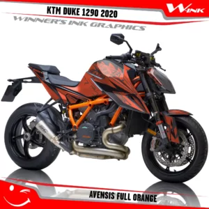 KTM-SUPER-DUKE-1290-2020-2021-2022-graphics-kit-and-decals-Avensis-Full-Orange