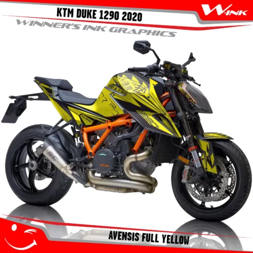 KTM-SUPER-DUKE-1290-2020-2021-2022-graphics-kit-and-decals-Avensis-Full-Yellow