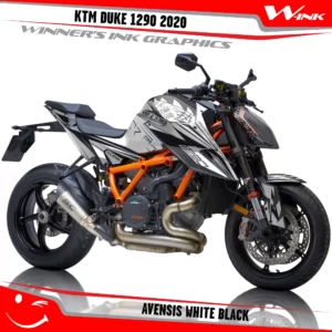 KTM-SUPER-DUKE-1290-2020-2021-2022-graphics-kit-and-decals-Avensis-White-Black