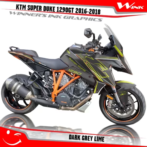 KTM-SUPER-DUKE-1290-GT-2016-2017-2018-graphics-kit-and-decals-Dark-Grey-Lime