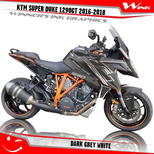 KTM-SUPER-DUKE-1290-GT-2016-2017-2018-graphics-kit-and-decals-Dark-Grey-White