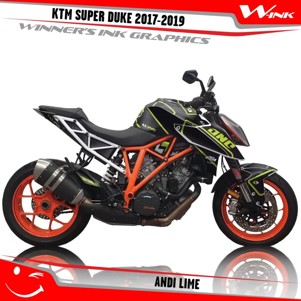 KTM-SUPER-DUKE-2017-2018-2019-graphics-kit-and-decals-Andi-Lime
