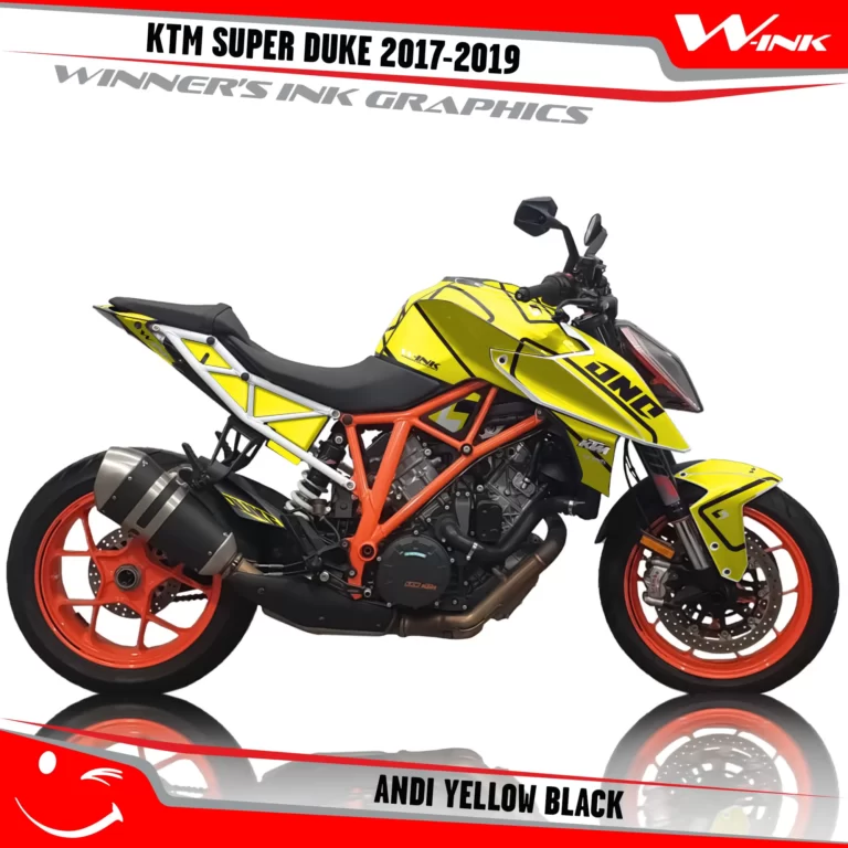 KTM-SUPER-DUKE-2017-2018-2019-graphics-kit-and-decals-Andi-Yellow-Black
