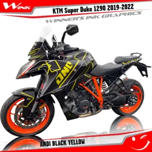 KTM-SUPERDUKE-1290GT-2019-2020-2021-2022-graphics-kit-and-decals-Andi-Black-Yellow