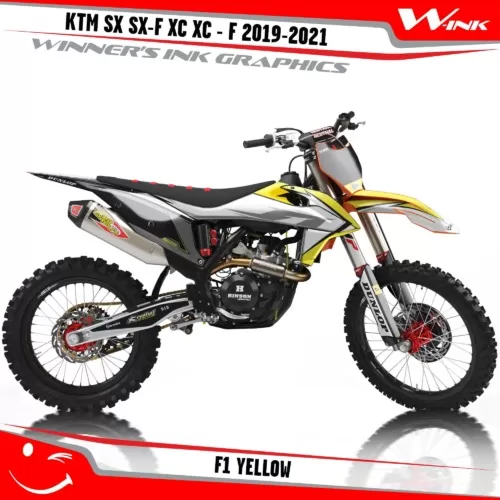 KTM-SX-SX-F-XC-XC-F-2019-2020-2021-2022-graphics-kit-and-decals-with-design-F1-Yellow