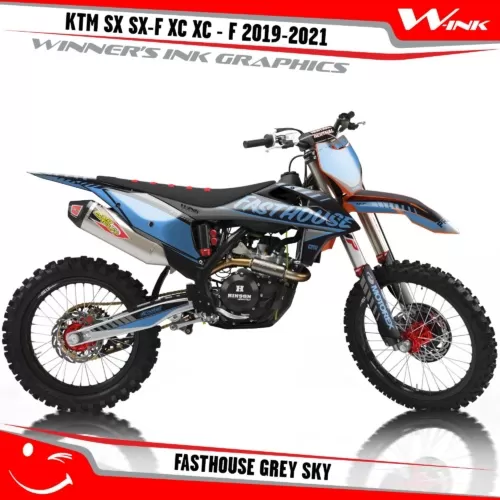 KTM-SX-SX-F-XC-XC-F-2019-2020-2021-2022-graphics-kit-and-decals-with-design-Fasthouse-Grey-Sky