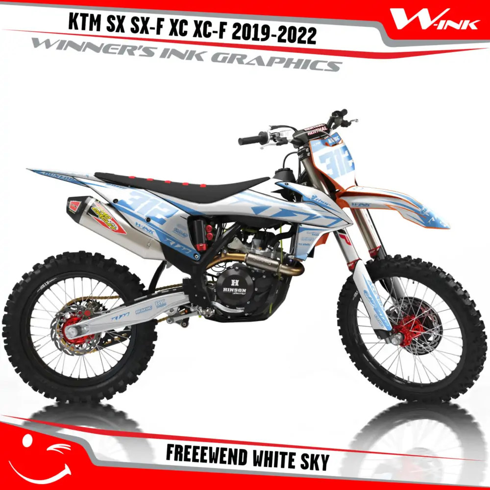 KTM-SX-SX-F-XC-XC-F-2019-2020-2021-2022-graphics-kit-and-decals-with-design-Freeweend-White-Sky