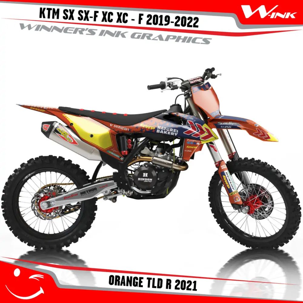 KTM-SX-SX-F-XC-XC-F-2019-2020-2021-2022-graphics-kit-and-decals-with-design-Orange-TLD-R-2021
