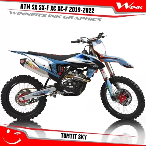 KTM-SX-SX-F-XC-XC-F-2019-2020-2021-2022-graphics-kit-and-decals-with-design-Tomtit-Sky