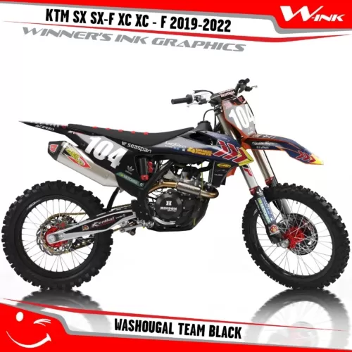 KTM-SX-SX-F-XC-XC-F-2019-2020-2021-2022-graphics-kit-and-decals-with-design-Washougal-Team-Black
