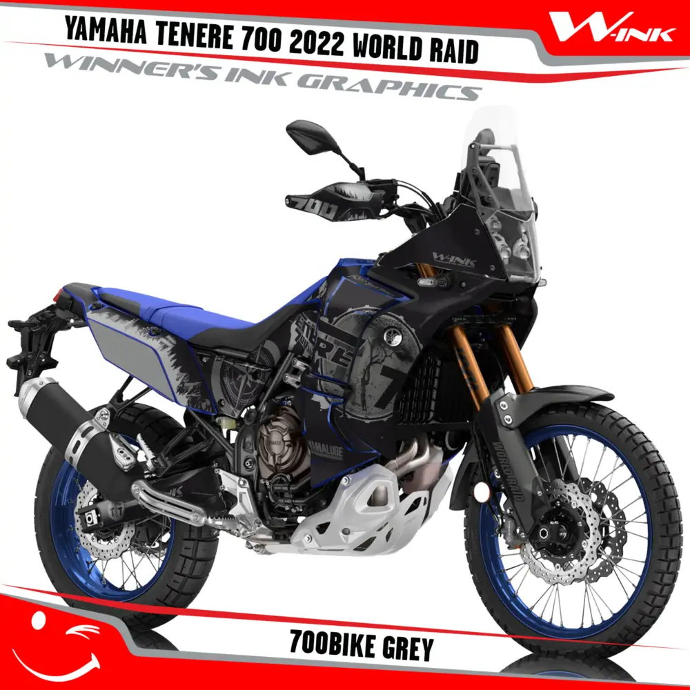 Yamaha-Tenere-700-2022-World-Raid-graphics-kit-and-decals-with-desing-700bike-Grey