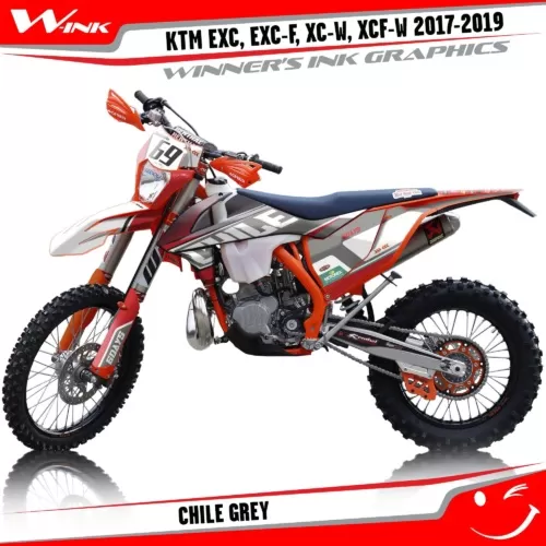KTM-EXC-EXC-F-XC-W-XCF-W-2017-2018-2019-graphics-kit-and-decals-Chile-Grey