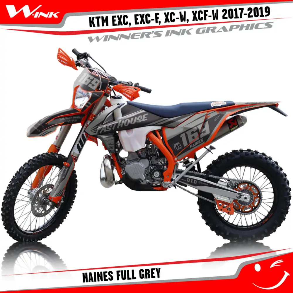 KTM-EXC-EXC-F-XC-W-XCF-W-2017-2018-2019-graphics-kit-and-decals-Haines-Full-Grey