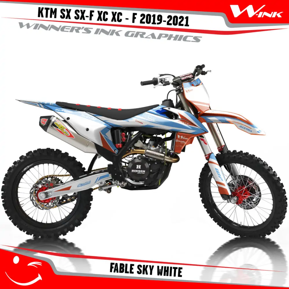 KTM-SX-SX-F-XC-XC-F-2019-2020-2021-2022-graphics-kit-and-decals-with-design-Fable-Sky-White