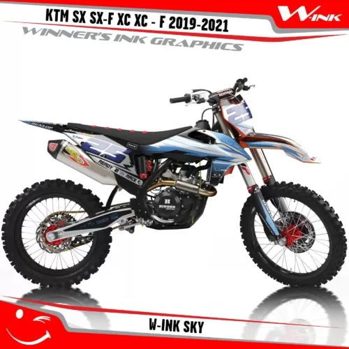 KTM-SX-SX-F-XC-XC-F-2019-2020-2021-2022-graphics-kit-and-decals-with-design-W-Ink-Sky