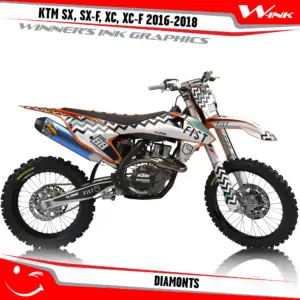 KTM-SX,SX-F,XC,XC-F-2016-2017-2018-graphics-kit-and-decals-Diamonts
