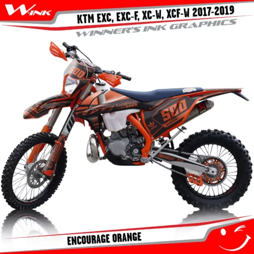 KTM-EXC-EXC-F-XC-W-XCF-W-2017-2018-2019-graphics-kit-and-decals-Encourage-Orange