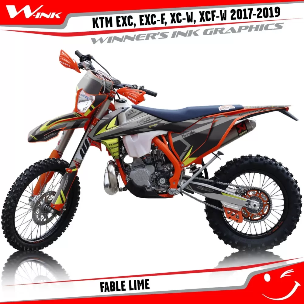 KTM-EXC-EXC-F-XC-W-XCF-W-2017-2018-2019-graphics-kit-and-decals-Fable-Lime