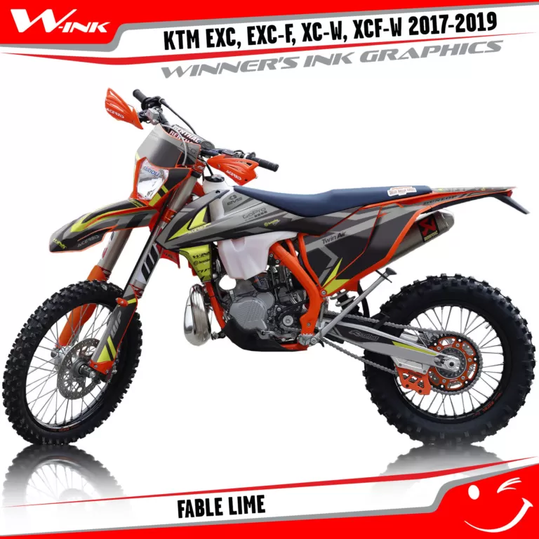 KTM-EXC-EXC-F-XC-W-XCF-W-2017-2018-2019-graphics-kit-and-decals-Fable-Lime