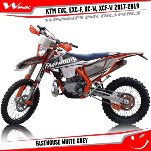 KTM-EXC-EXC-F-XC-W-XCF-W-2017-2018-2019-graphics-kit-and-decals-Fasthouse-White-Grey
