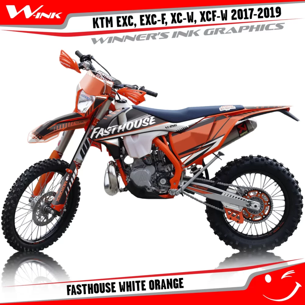 KTM-EXC-EXC-F-XC-W-XCF-W-2017-2018-2019-graphics-kit-and-decals-Fasthouse-White-Orange
