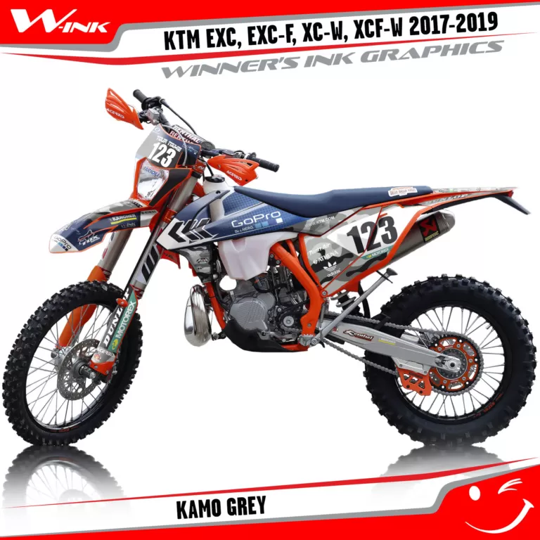 KTM-EXC-EXC-F-XC-W-XCF-W-2017-2018-2019-graphics-kit-and-decals-Kamo-Grey