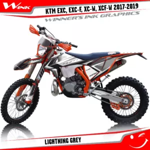 KTM-EXC-EXC-F-XC-W-XCF-W-2017-2018-2019-graphics-kit-and-decals-Lightning-Grey